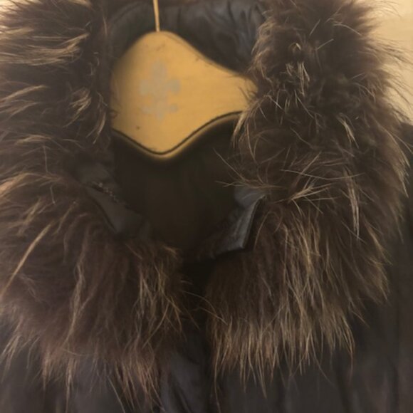 Great Puffer with Real Fur - Picture 3 of 5